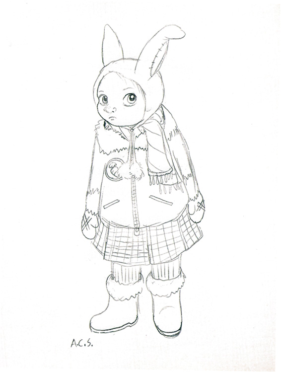 Gallery Week: Little Snow Bunny